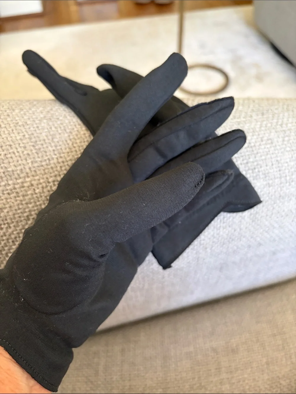 Classic Black Women's Dress Gloves